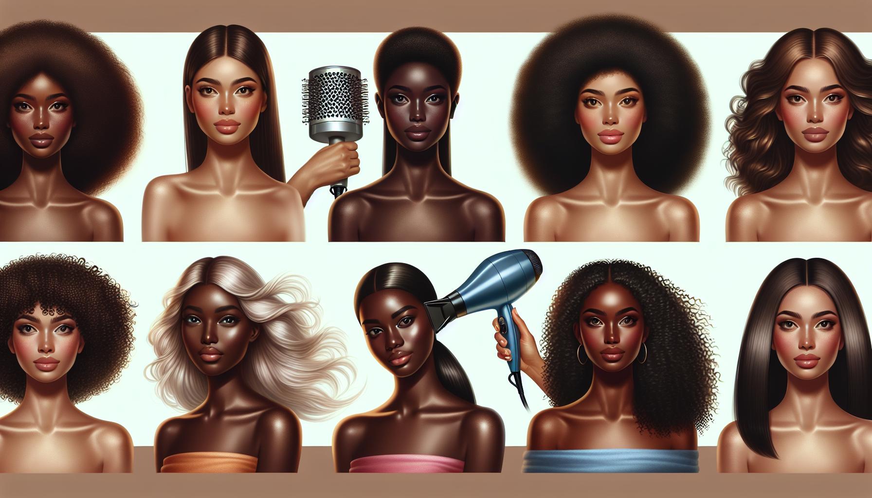 How High Wattage Affects Drying Time and hair Health