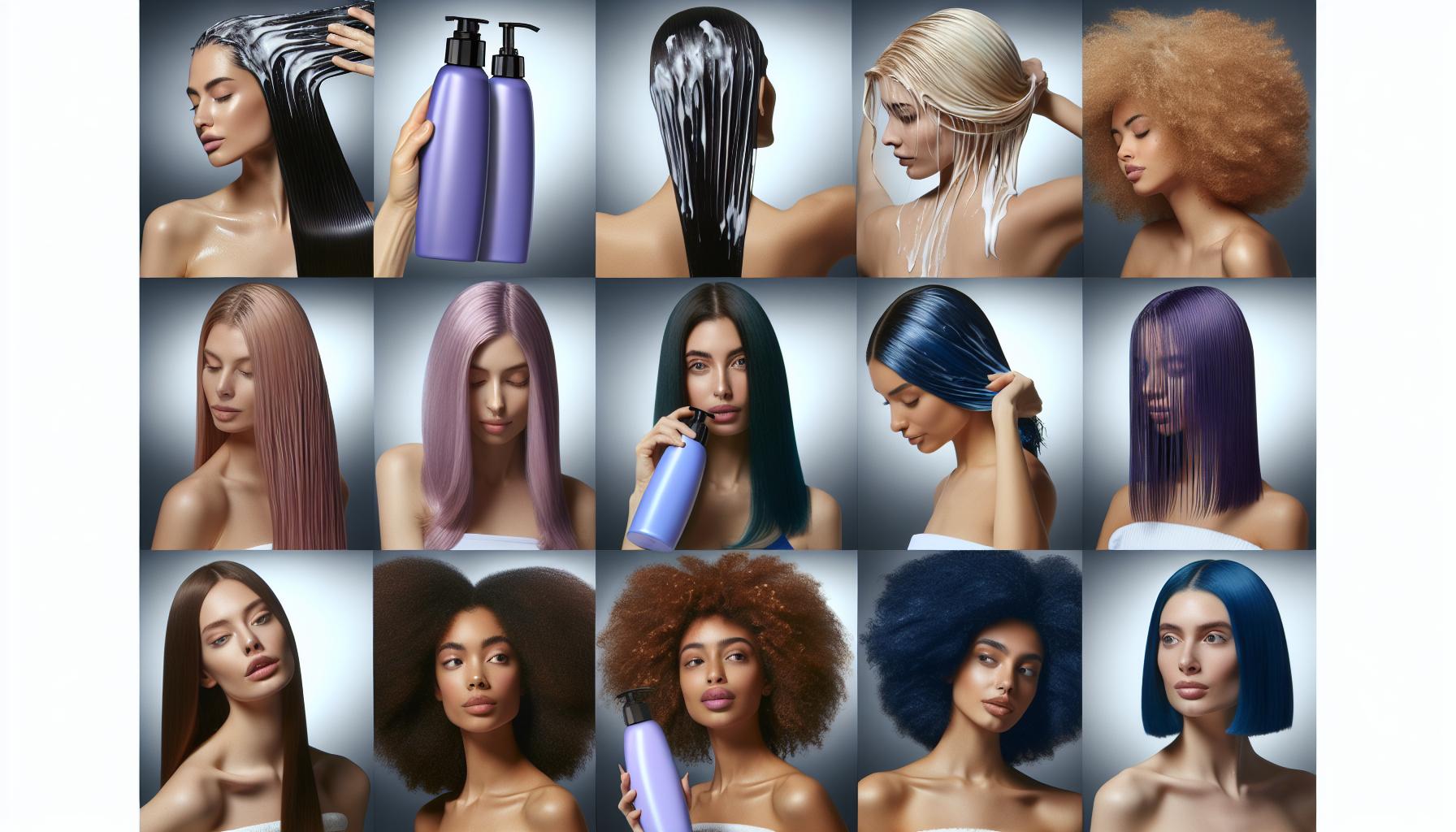 How Purple Shampoo Works for Different hair​ Types