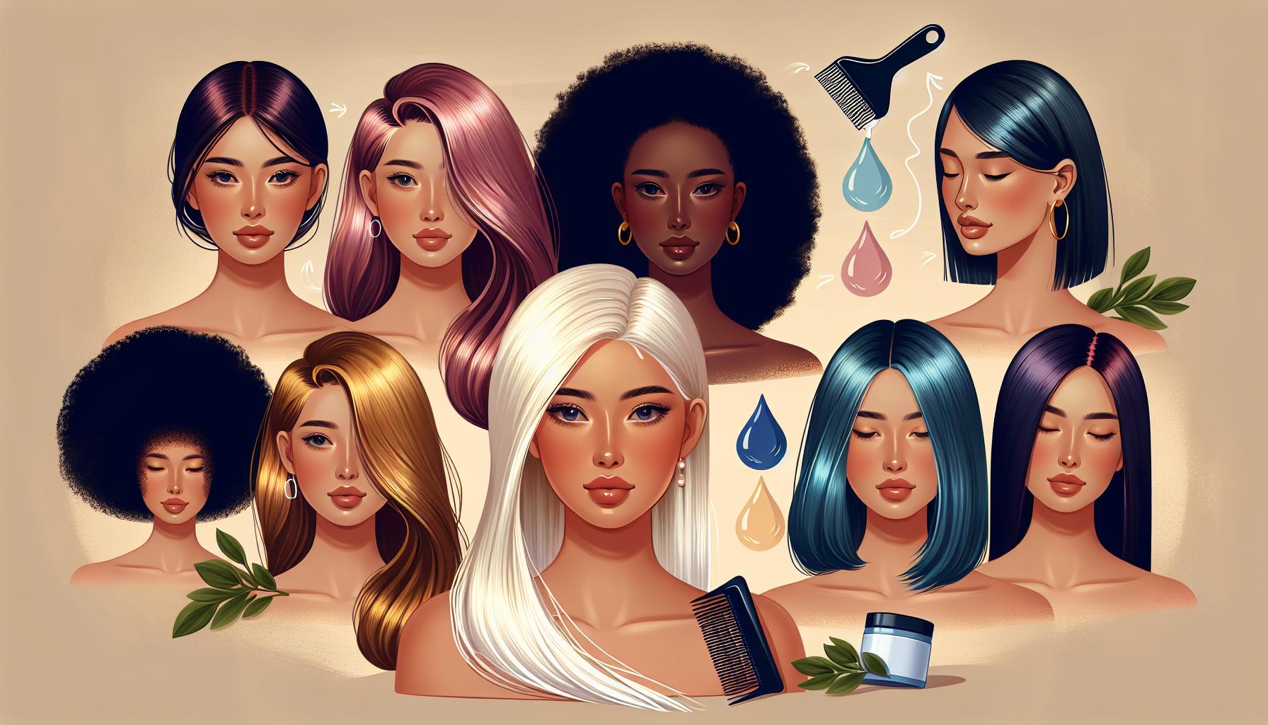 Popular Hair Color Trends for Cool Skin Tones