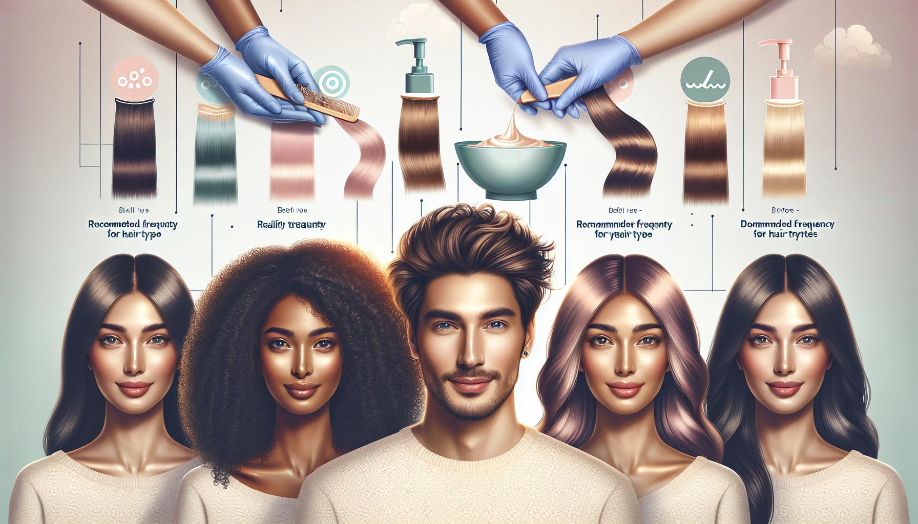 Recommended Frequency for Highlights Based on Hair Type