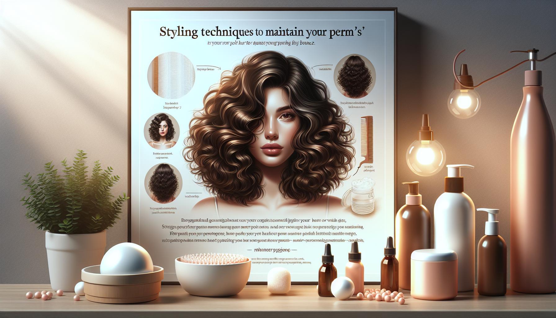 Styling Techniques to Maintain Your Perm’s Bounce