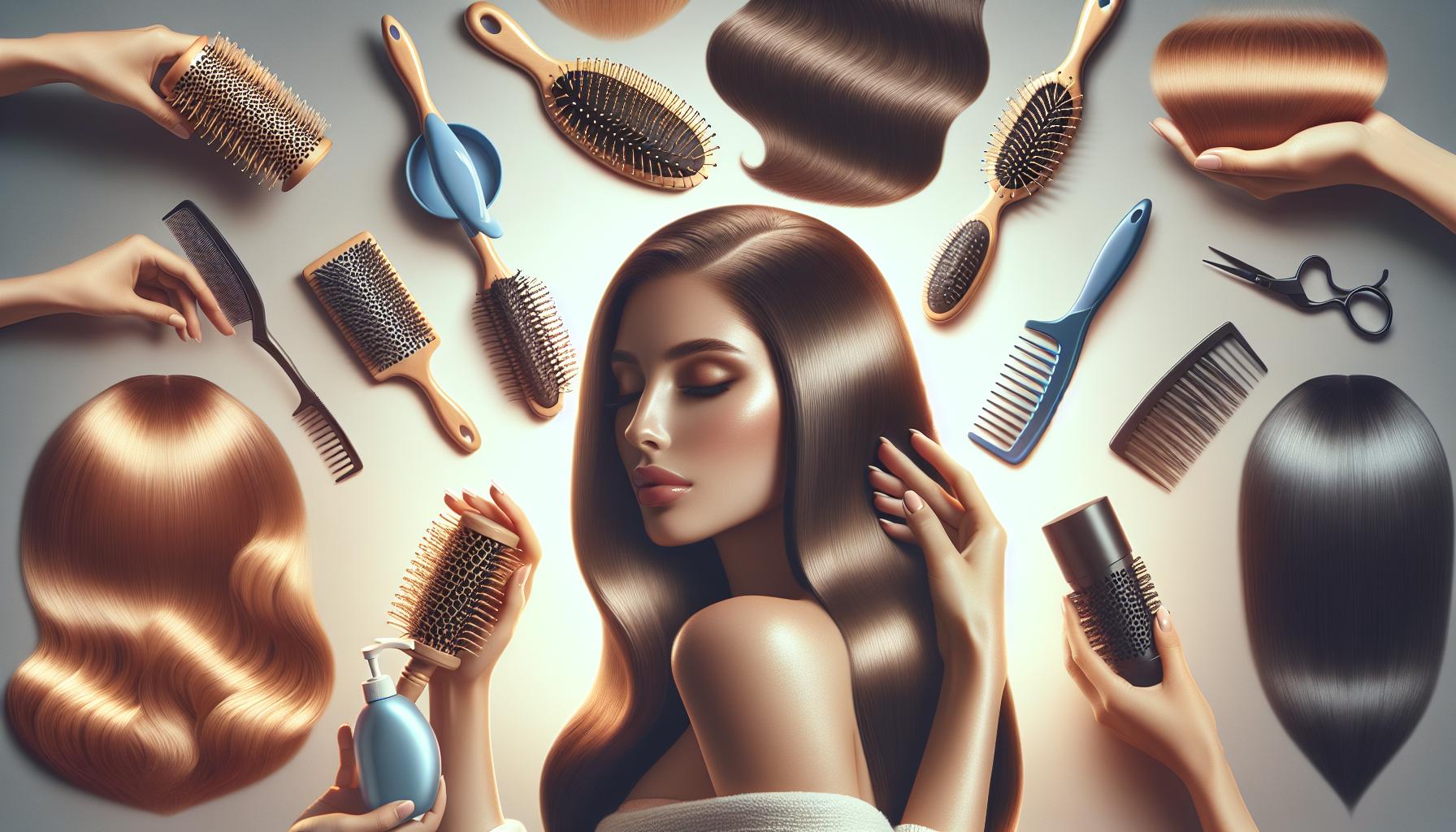 Tips for Using a Straightening Brush Without Causing Harm
